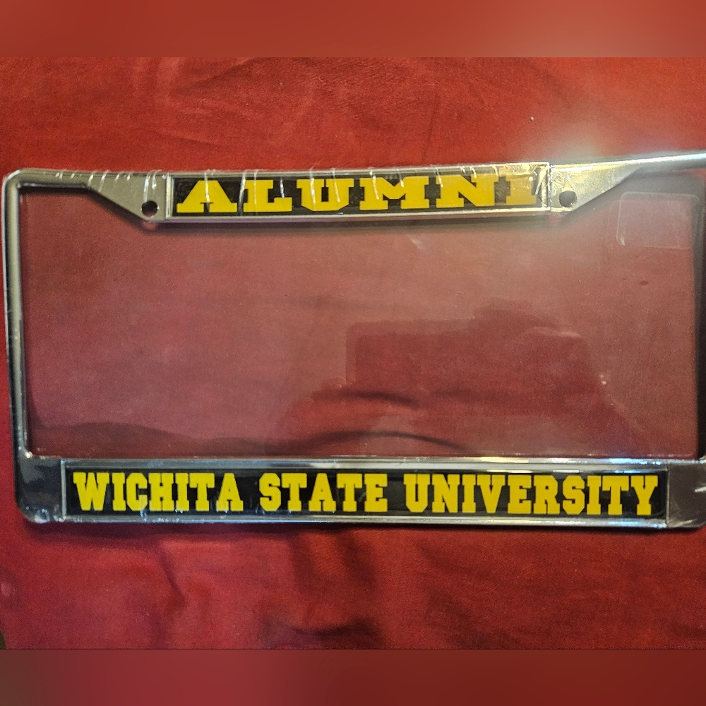 Wichita State University Alumni Licencse Plate Frame NWP